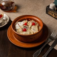 Вареники с картофелем и грибами