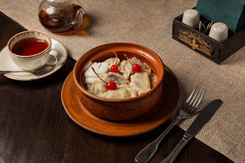Вареники с картофелем и грибами