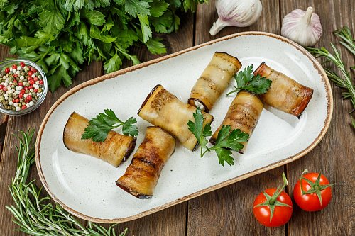 Баклажаны с грецким орехом